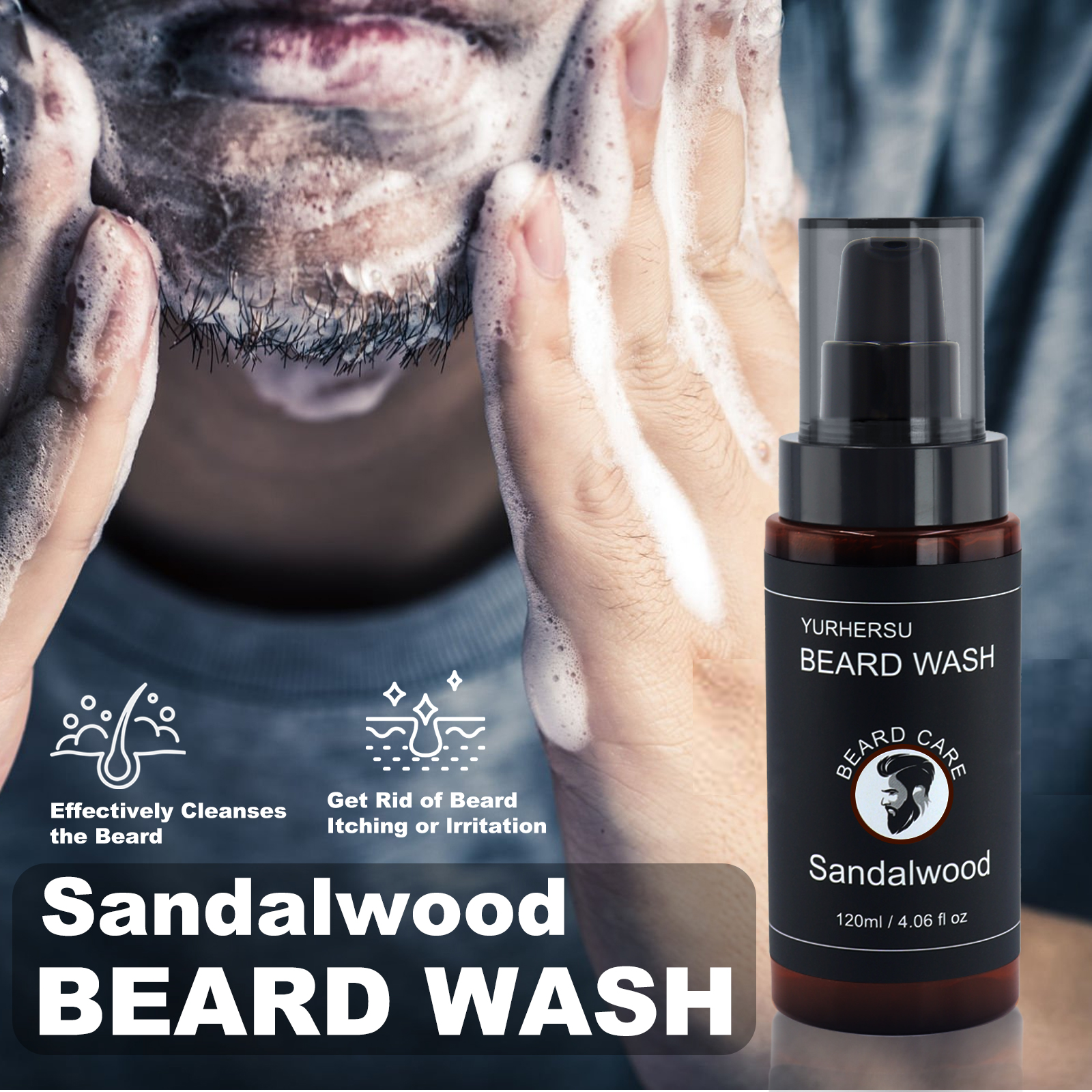 7Pcs Beard Care Kit for Men, G - Men'S Grooming Bag recensione e prezzo